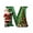 M, variant on Beautynvta 26 Letters Christmas Tree Decoration, 3.14'' Personalized Christmas Letters Hanging Pendant, Xmas Alphabet Letters for Christmas Tree DIY Craft Christmas Ornaments, (A)