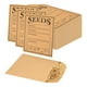 thumbnail image 1 of 50 sobres pequeños resellables para almacenar semillas y plantas de hortalizas. sin carpeta, 1 of 9