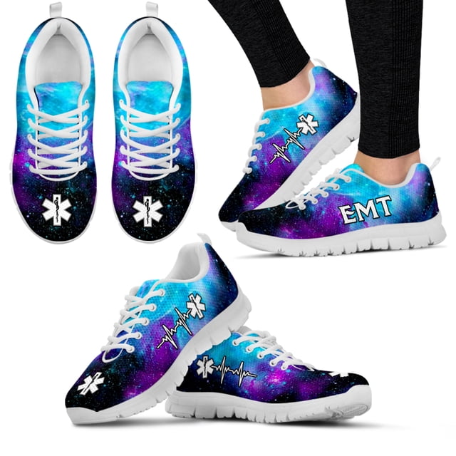 Chaussures Design Étoile de Rêve Imprimées Légères pour Extérieur Confortables Design Médical Infirmière Chaussures Décontractées