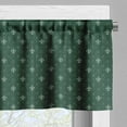 thumbnail image 3 of Ambesonne Fleur De Lis Window Valance, Royal Floral Forms, 54" X 12", Hunter and Sage Green, 3 of 5