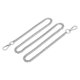 thumbnail image 1 of Cadena De Bordillo De Aluminio, Cadenas De Bordillo De Metal Aplicaciones Amplias 8 Piezas 1m Para La Fabricación De Joyas ANGGREK Otros, 1 of 5