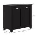 thumbnail image 3 of Bathroom Hamper | Front Tilt-Out for Large Laundry Storage | Painted MDF for Smooth Surface | Anti-Toppling Design for Security, 3 of 6