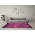 thumbnail image 3 of Ahgly Company Indoor Rectangle Oriental Pink Modern Area Rugs, 8' x 10', 3 of 4