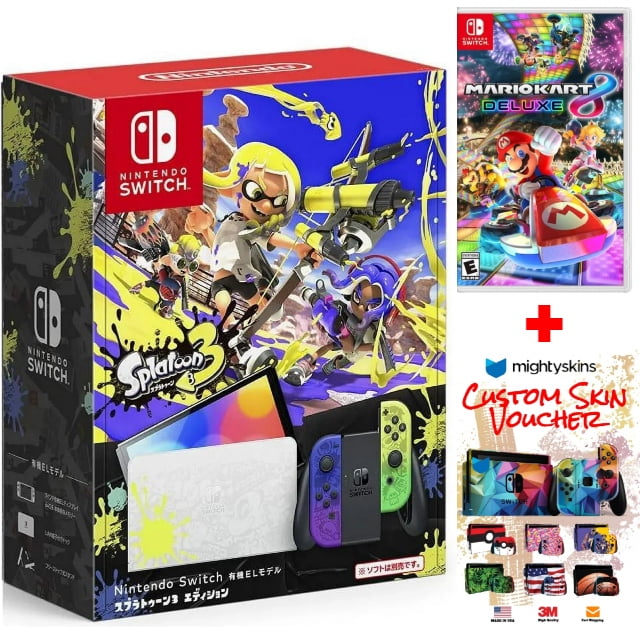 Splatoon 3 & Mario Kart 8 Deluxe セット Mario Kart 8 Deluxe & Splatoon 3 セット Mario Kart 8 Deluxe