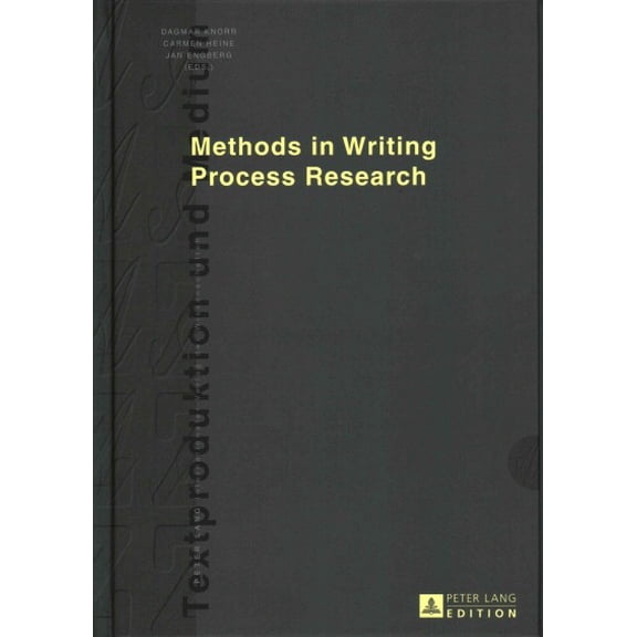 Textproduktion Und Medium: Methods in Writing Process Research (Hardcover)