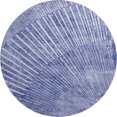 thumbnail image 2 of Addison Rugs Mayfield Washable Transitional Organic Navy Round Rug, 8' x 8', 2 of 5