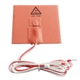 thumbnail image 1 of VORO 3D Adesorio Accesorio De Silicona Almohadilla De Calentador De 24V 60W Mat De Calefacción 100x100 Mm Cama Calentada Con Termistor Compatible Con VORO V0 3D Impresora, 1 of 6