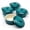 Aqua Ombre, variant on Kook Ceramic Mini Cocotte Set, 12 Oz, Set of 4, Swiss White