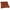 Cinnamon, variant on 19-inch Squared Spun Polyester Tufted Dining Chair Cushion