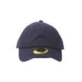 thumbnail image 2 of Top Head wear Low Profile Dyed Cotton Twill Cap,Navy, 2 of 2