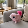 thumbnail image 4 of Electric Interactive Squirrel Plush Toy ,Plush Interactive Companion Animal Toys with Walking,Barking,Tail Wagging, Realistic Squrrile Stuffed Animal Cute Squirrel Plush Toy, 4 of 6