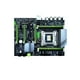 thumbnail image 3 of Cateissary Placa base para computadora Placa base ATX LGA 2011 con ranuras de memoria 4xDDR3 Accesorio para computadora Cables de computadora, 3 of 6