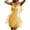Gold, variant on Fesfesfes Nightclub Mini Dress for Women Sexy V Neck Backless Dress Solid Color Tassel Sleeveless Dress Short Skirt Under $10