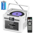 thumbnail image 1 of Reproductor de CD Boombox Jazmm con Bluetooth altavoces HIFI de 10 W, 1 of 1