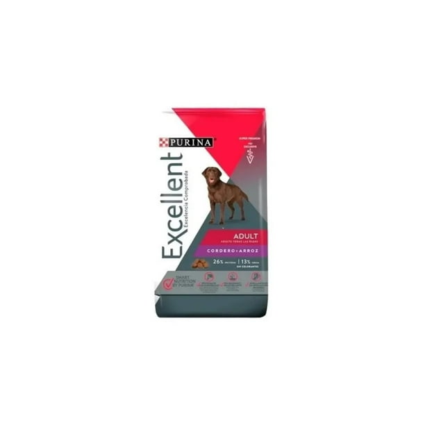 Croquetas para perro Purina Excellent adulto cordero arroz 20 kg