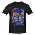 thumbnail image 4 of Bingfone Colorful Fall Leaves Men'S Loose Fit Short-Sleeve Pocket T-Shirt, 4 of 7