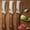 3pcs, variant on 5-in-1 Multifunctional Stainless Steel Vegetable Peeler - Multifunctional Peeler with Sharp Blade, Ergonomic Wooden Handle, Bottle Opener, Fish Scaler, and Onion Cutter