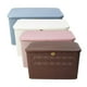 thumbnail image 5 of Canasta Organizadora Tipo Rattan Mediana con Tapa Multiusos Chocolate, 5 of 5
