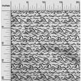 thumbnail image 2 of oneOone Polyester Spandex Black Fabric Asian Japanese Wave Dress Material Fabric Print Fabric By The Yard 56 Inch Wide, 2 of 4