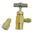 thumbnail image 2 of Abbracc R134A Can Tap Dispensing Valve Opener Easy to Install 1/2" Female R-h Thread with adapter, 2 of 9