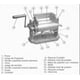 thumbnail image 3 of Maquina Manual Para Tortilla De Maíz, Maquina De Tortillas Con Rodillo hecho de Acero Inoxidable Rodillo Una solución eficaz para hacer tortillas de maíz una herramienta práctica y eficaz Karlen 004SM, 3 of 5