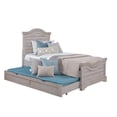 thumbnail image 1 of American Woodcrafters Stonebrook Panel Bed with Optional Trundle - Antique Gray, 1 of 3