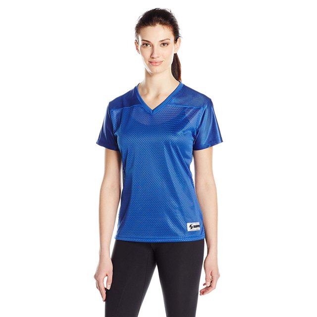 Soffe T-Shirt de Football à Manches Courtes en Mesh pour Femmes - 4692V