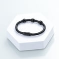 thumbnail image 5 of Leather Braided Bracelet Cremation Jewelry for Ashes Funeral Urns Bracelet for Cremation Ashes Wrist Wrap, 5 of 6