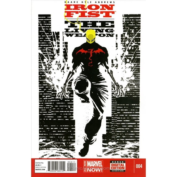 Iron Fist: The Living Weapon #4 VF ; Marvel Comic Book