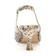 thumbnail image 4 of Journee Womens Mikoa Kitten Heel Sling Back Pointed Toe Pumps, Widths Available, 4 of 10