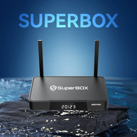 S6pro Super Box 2025 Fully Loaded with 4G 128GB Storage, Latest Superbox S6 Pro