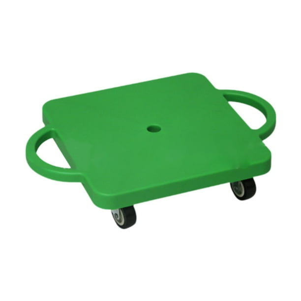 Sports Scooter Board con manijas de 11.8 pulgadas para niños Siéntate scooter para actividades al aire libre para niños de educación en el hogar niños Verde