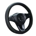 thumbnail image 3 of 15\" Car Accessories Steering Wheel Cover Breathable Leather Anti Slip Universal, 3 of 5