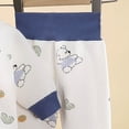 thumbnail image 7 of NIEWTR Baby Girl Clothes Toddler Kids Sweatsuits 2 Piece Set Infant Girl Long Sleeve Crewneck Top with Elastic Waist Sweatpants Loungewear for Sleeping Daily in 0-6T(A-Dark Blue,12-18 Months), 7 of 7