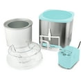 thumbnail image 4 of Nostalgia 2-Quart Electric Ice Cream Maker, Aqua, 4 of 6