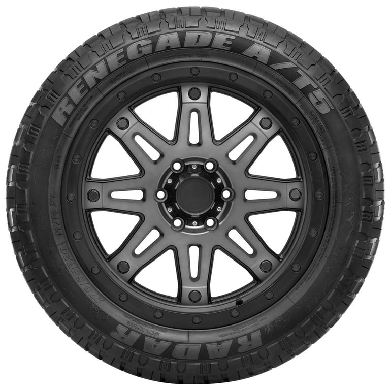 RADAR RENEGADE A/T5 17インチ オフロードタイヤ＆アルミ Radar Renegade A/T5 All Terrain LT35X12.50R17 121R E Light