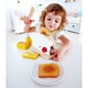 thumbnail image 4 of Set de tostadora Pretend Play en forma de madera blanca para niños en edad preescolar, 4 of 6