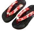 thumbnail image 7 of Japanese Style Clogs Slippers Sandals Flip Flops for Men and Women Daily Wearing - 37, 7 of 7