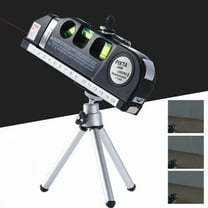 Multipurpose Laser Level Tool - Cross Line Laser with 8ft Measuring Tape US