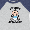 thumbnail image 4 of Inktastic Future Attorney Lawyer in Training Boys Baby Bodysuit, 4 of 5