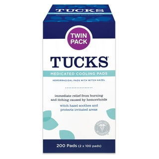  Tucks Multi-Care Relief Kit – 40 Count Witch Hazel Pads & 0.5  oz. Lidocaine Cream - Protects from Irritation, Hemorrhoid Treatment  Medicated Pads Used by Hospitals : Health & Household