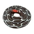 thumbnail image 1 of Juguete de Serpiente Falsa ANGGREK Reticulada Marrón 76 cm, 1 of 8
