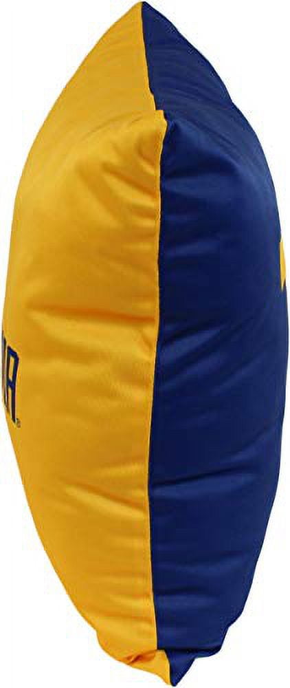 West Virginia Mountaineers 16 inch Reversible Decorative Pillow
