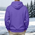 thumbnail image 4 of YNGKMEA Mens Hoodies Pullover Long Sleeve Casual Fashion Sweatshirts Drawstring Gym Hooded Shirt with Kanga Pocket, 4 of 5