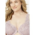 thumbnail image 5 of Amoureuse Women's Plus Size Embroidered Front-Close Underwire Bra, 5 of 5