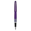 Pilot MR Retro Pop Collection Fountain Pen, Fine 0.7 mm, Black Ink, Purple, Each