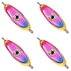 thumbnail image 1 of Señuelo Pesca Con Forma Ojo Subacuático Accesorios Impermeables () Púrpura, 1 of 9