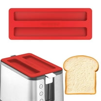 Silicone Toaster Top Cover, Silicone Toaster Dust Cover 2 Slice Wide Slot Lid Bread Machine Cover, Universal Bread Machine Cover Kitchen Bread Maker Lid,Heat-Resistant Lid,4.1X10.8inch