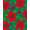 Red, Pattern 4, variant on ODIKA 4'x6' Machine Washable Non-Slip Area Rug, Serene Sunset Latch Hook DIY Cushion Kit High Traffic Rug, Pink, 635044