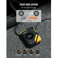 thumbnail image 3 of AstroAI Tire Inflator Air Compressor 12V DC, Digital  Pressure Gauge Car Tire Pump 150 PSI, Auto Shutoff, Electric Air Pump for Car Tires, Bicycles, Other Inflatables, 3 of 12